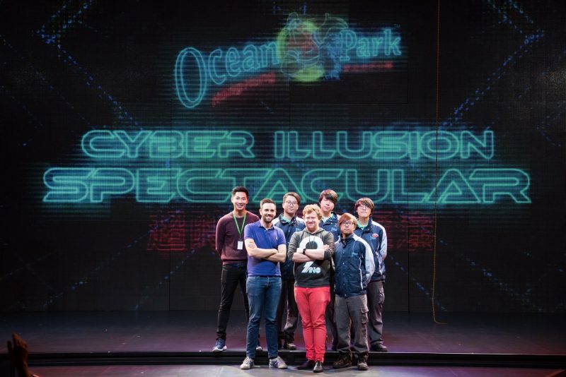 Ocean Park Cyber Illusion Show Crew